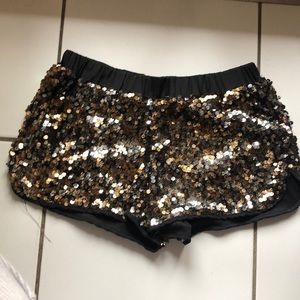 Sparkly shorts